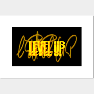 The level up Posters and Art